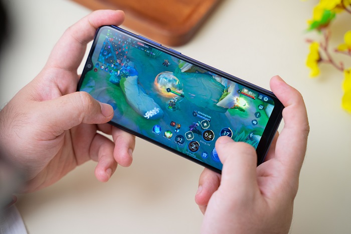 Chơi game trên Galaxy A03