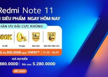 Đặt trước Redmi Note 11
