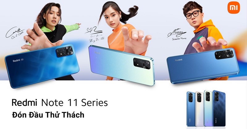 ra mắt dòng sản phẩm Redmi Note 11