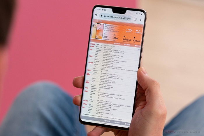 Thông số kỹ thuật V23 Pro
