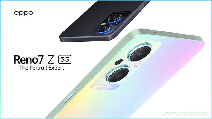 ảnh render Oppo Reno7 Z 5G