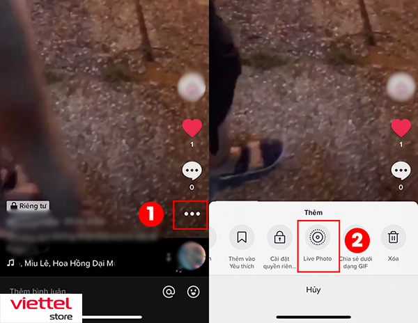 Cài video có âm thanh làm hình nền video cho iPhone bằng ứng dụng TikTok