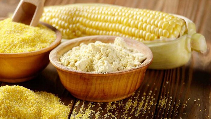 Không trộn bột bắp với các dung dịch nhiều axit