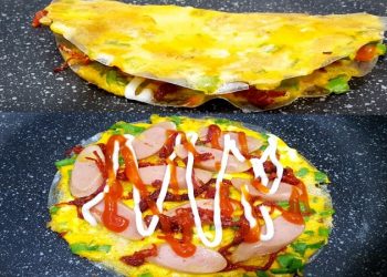 cách làm bánh tráng nướng bằng chảo chống dính