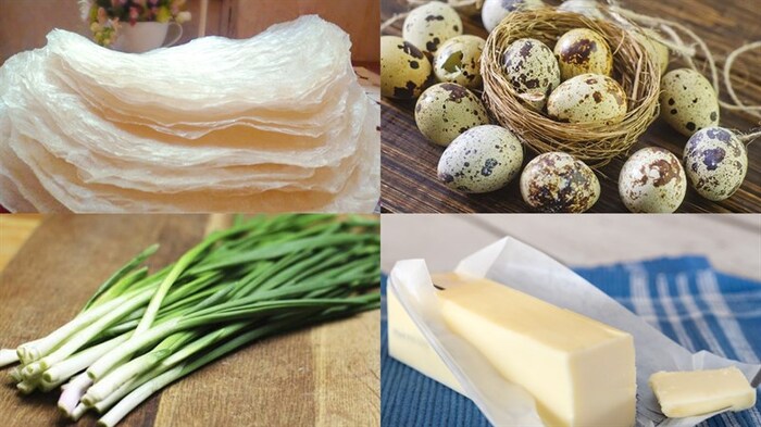 Các nguyên liệu cần thiết cho món ăn