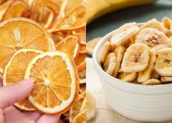 Cách làm hoa quả sấy bằng nồi chiên không dầu