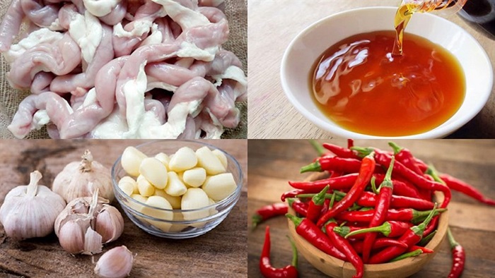 Các nguyên liệu cần chuẩn bị