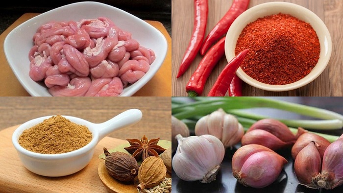 Các nguyên liệu cần chuẩn bị