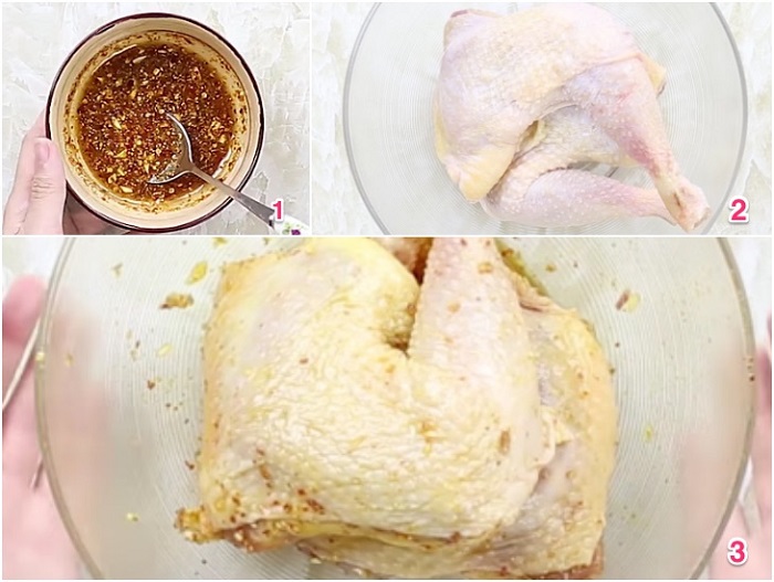 Bạn ướp trong khoảng 4 tiếng đồng hồ