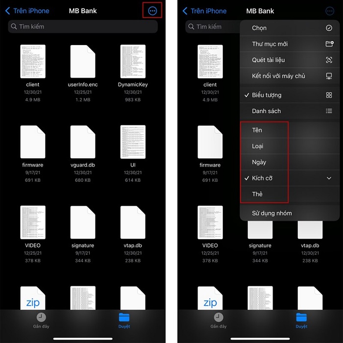 Cách sử dụng ứng dụng Tệp trên iPhone