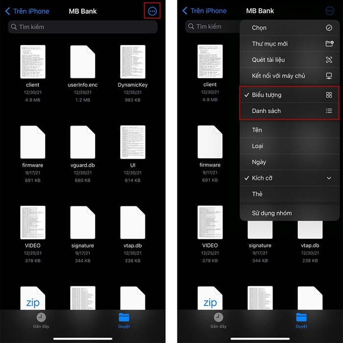 Cách sử dụng ứng dụng Tệp trên iPhone 