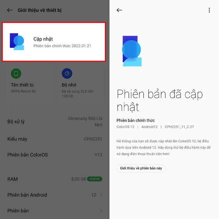 Cập nhật phần mềm điện thoại lên phiên bản mới nhất