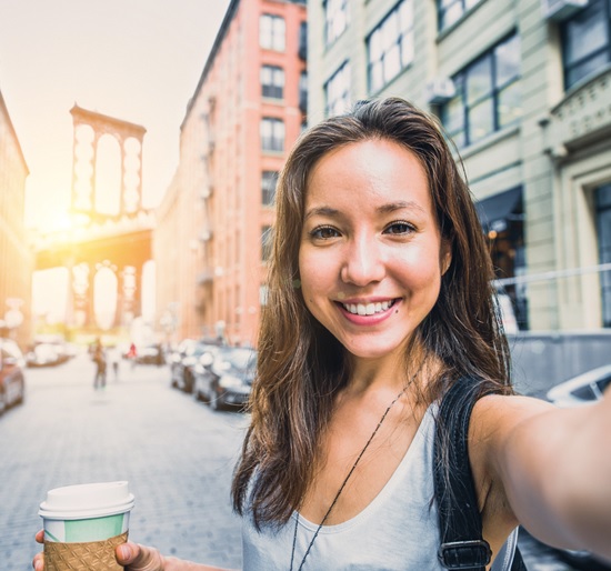 Selfie xóa phông khiến đối tượng trở nên nổi bật