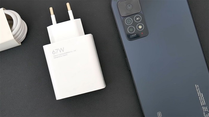 Redmi Note 11 Pro sở hữu viên pin 5.000 mAh và hỗ trợ sạc nhanh 67W