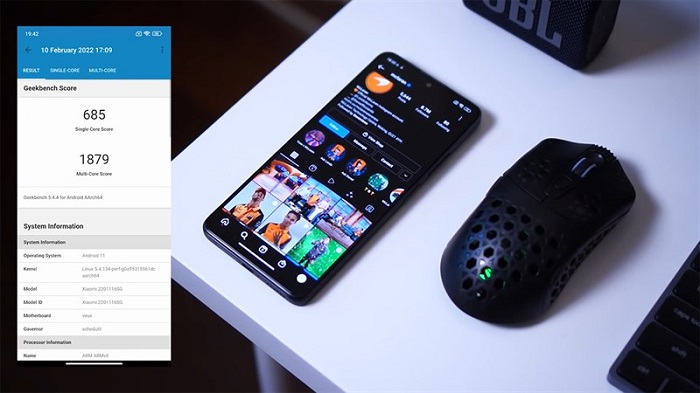 Điểm hiệu năng của Redmi Note 11 Pro