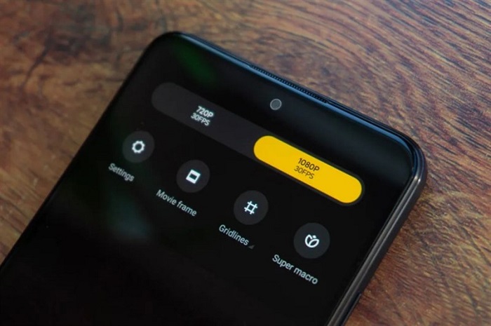 Khả năng quay video dừng lại ở định dạng Full HD 30 FPS