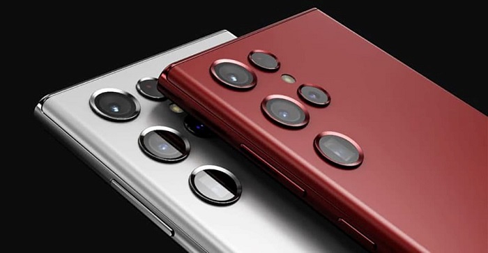 Cụm camera sau của Galaxy S22 Ultra