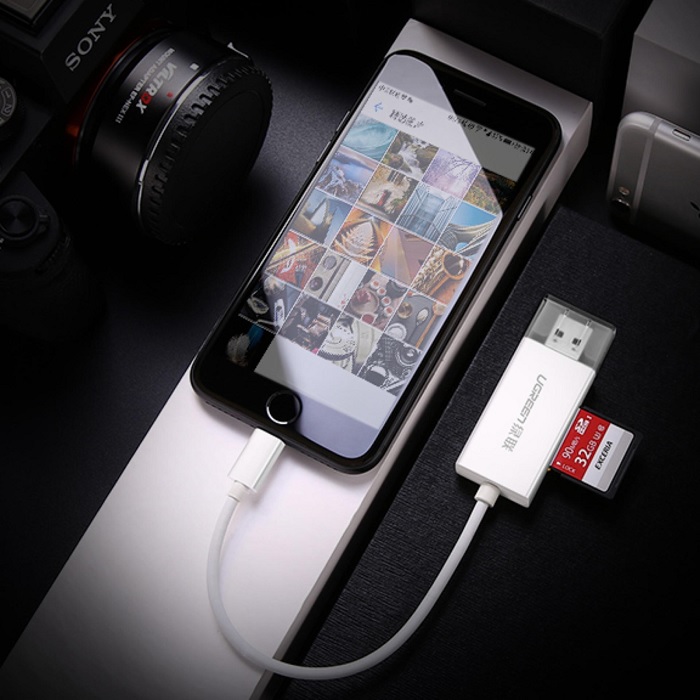 đầu đọc thẻ nhớ cho iPhone