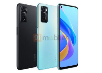 hình ảnh render của OPPO A76 5G