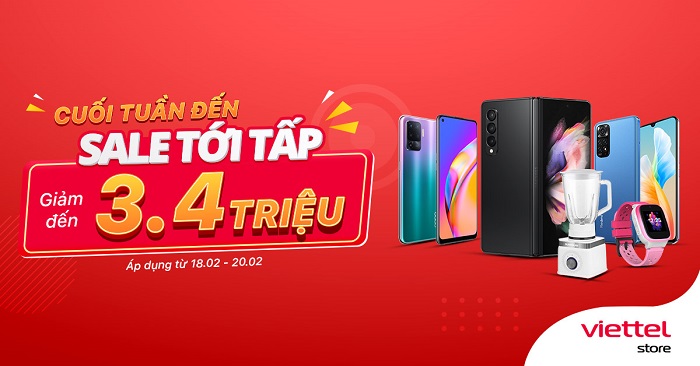 Cuối tuần đến - Sale tới tấp