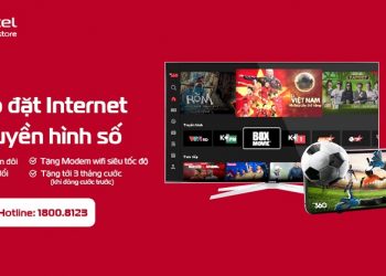 Lắp đặt Internet, truyền hình số Viettel miễn phí modem wifi – Tốc độ nhân đôi giá không đổi