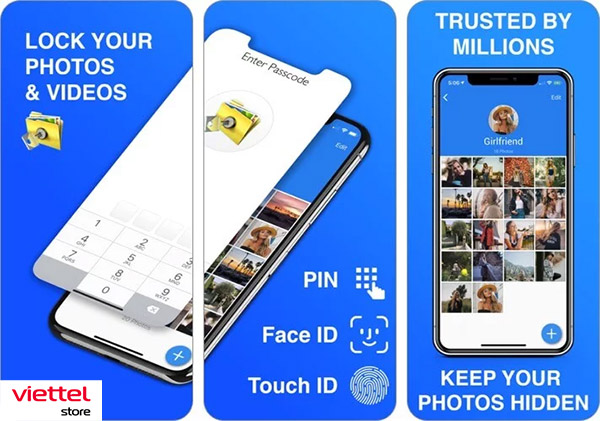 Phần mềm Lock Photos Video Safe: Hide Private Picture Vault