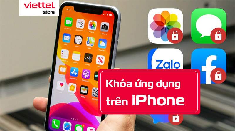 Phần mềm khóa ứng dụng trên iPhone
