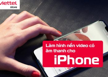 Cách làm video hình nền có âm thanh trên iPhone