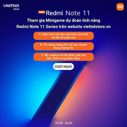 Minigame Redmi Note 11