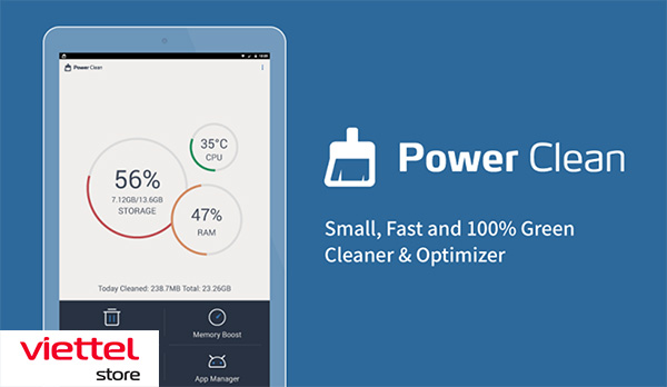 Ứng dụng Power Clean