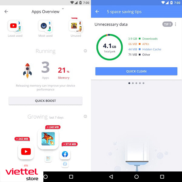 Ứng dụng Avast Cleanup
