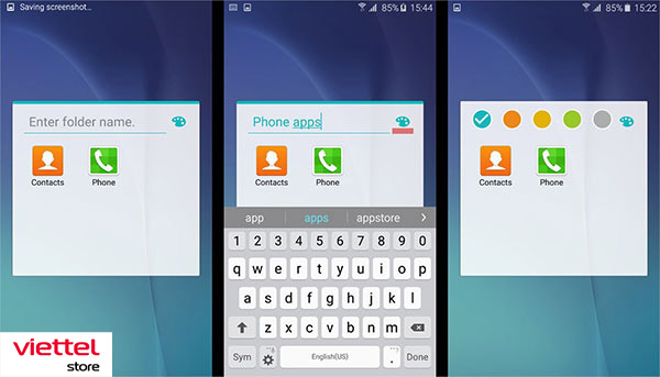 Nhóm chung các ứng dụng vào một thư mục (1)