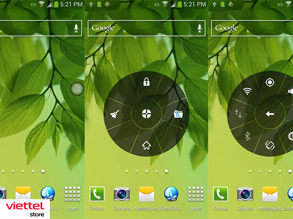 Sắp xếp ứng dụng trên Samsung đẹp bằng Floating Toucher