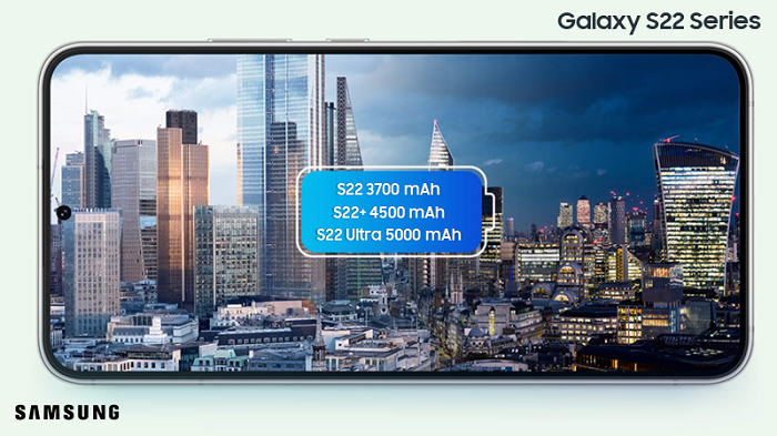 Dung lượng pin lớn, đáp ứng cả ngày dài sử dụng