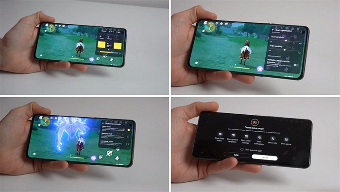 Máy cũng được tích hợp thêm tính năng Không gian trò chơi 