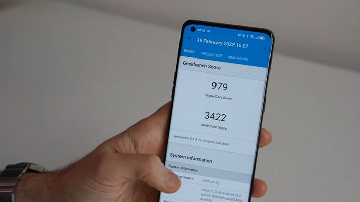  Điểm hiệu năng của OPPO Find X5 Pro trên Geekbench 5