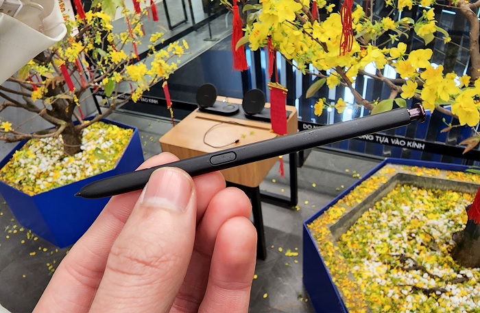 Bút S Pen được nâng cấp khi độ trễ chỉ còn 2.8ms