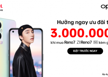 Hưởng ngay ưu đãi tới 3 triệu khi mua OPPO Reno7 5G | Reno7 Z 5G kèm gói cước tại Viettel Store