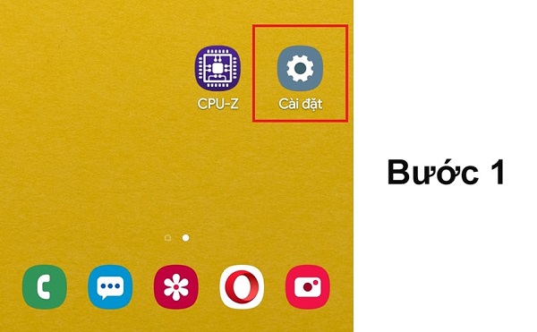 Kiểm tra cấu hình samsung