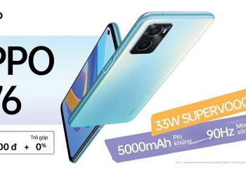 OPPO A76 – smartphone sạc nhanh nhất trong phân khúc