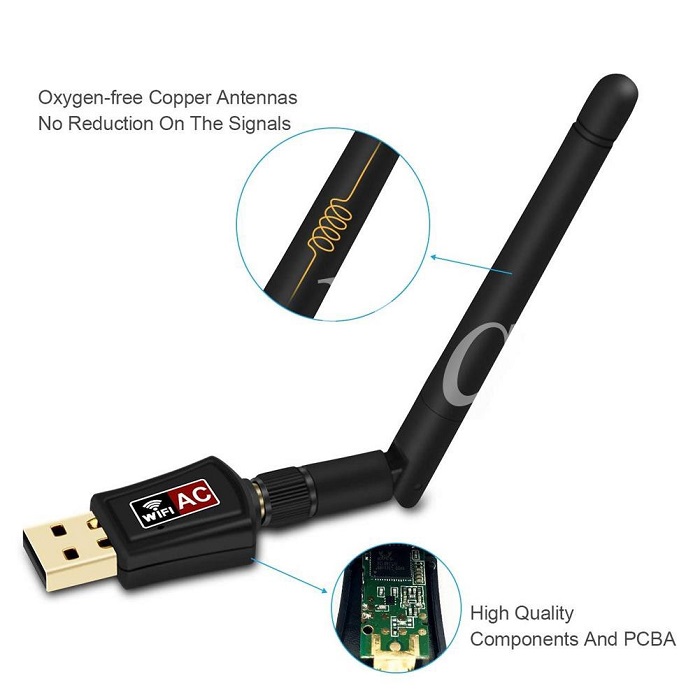 Cấu tạo cơ bản của một USB Wifi