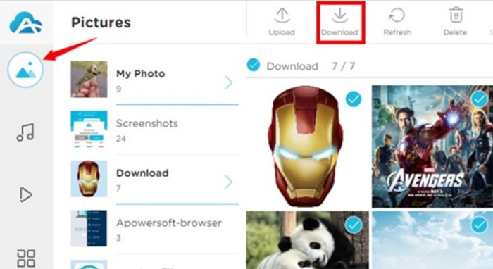 Với 4 bước đơn giản bạn dã có thể chuyển ảnh sang máy tính