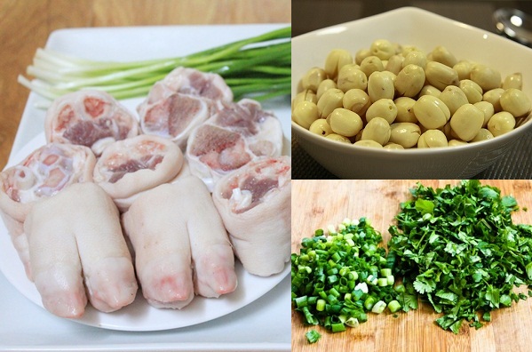 Một số nguyên liệu cần chuẩn bị