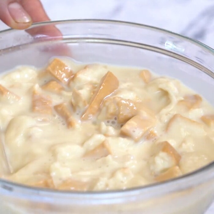 Trộn đều hỗn hợp với sandwich