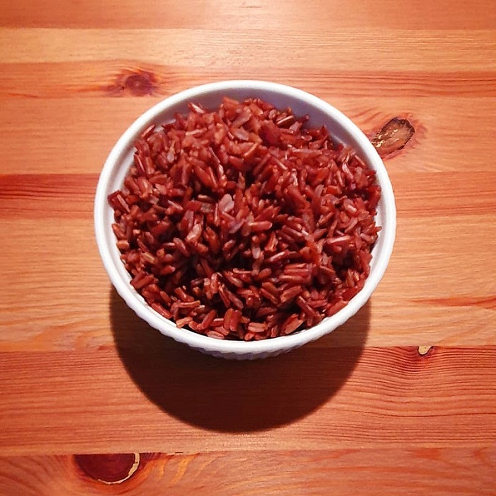 Bạn đã hoàn thành món cơm gạo lứt rồi đấy