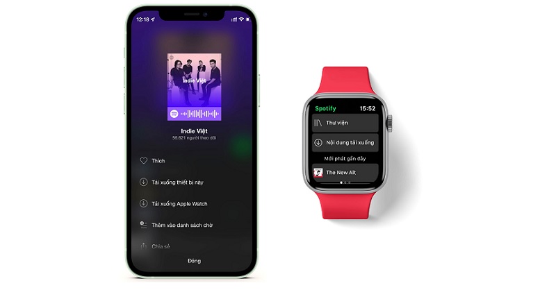Cách nghe nhạc trên apple watch không cần iphone