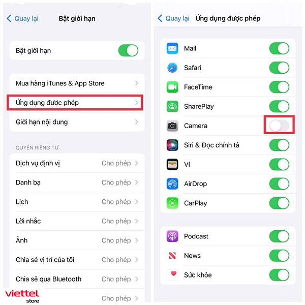 Cách tắt camera trên màn hình khóa iPhone iOS 14 (2)