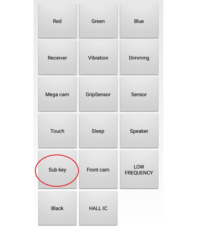 Kiểm tra nút cảm ứng