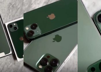 Cận cảnh iPhone 13 và iPhone 13 Pro màu xanh lá