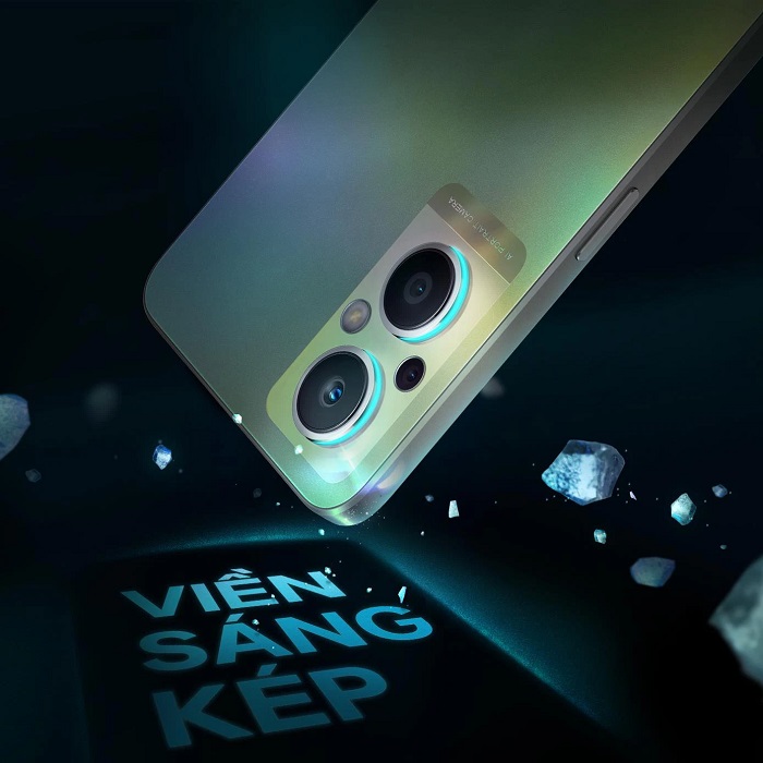 Camera sau được trang bị viền sáng kép độc đáo
